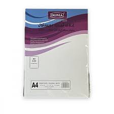 ورق مقوي ابيض دنيا 180 جرام